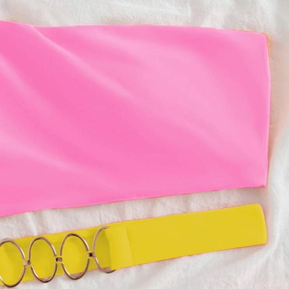 Colorblock Ring One-Piece Swimsuit - Picture 5 of 6